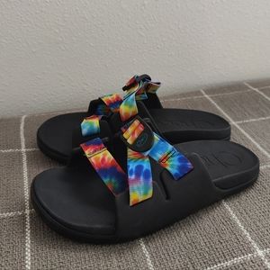 Chaco Chillos Sport Kids Sandals Tie Dye